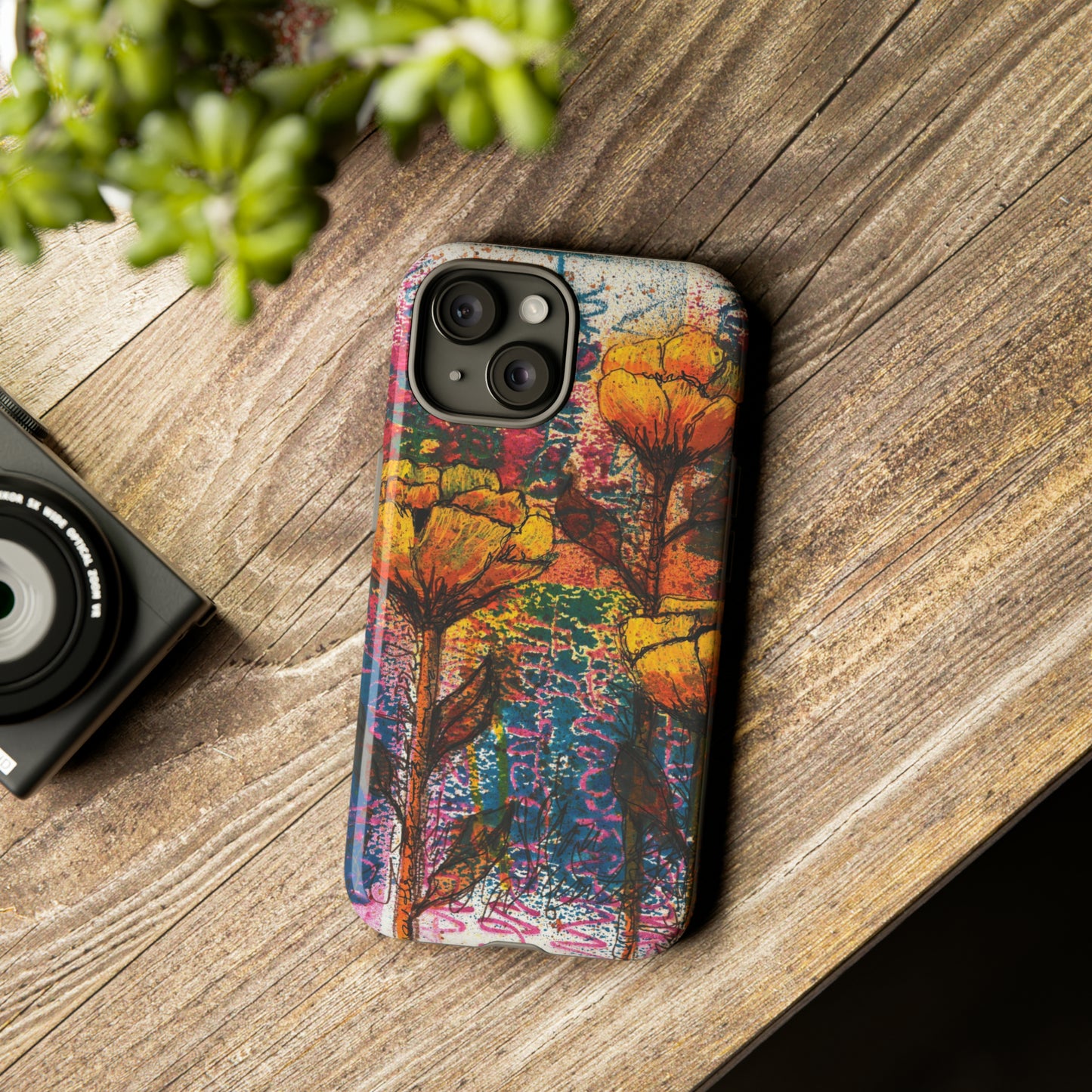 Braelyn's Flowers iPhone Case
