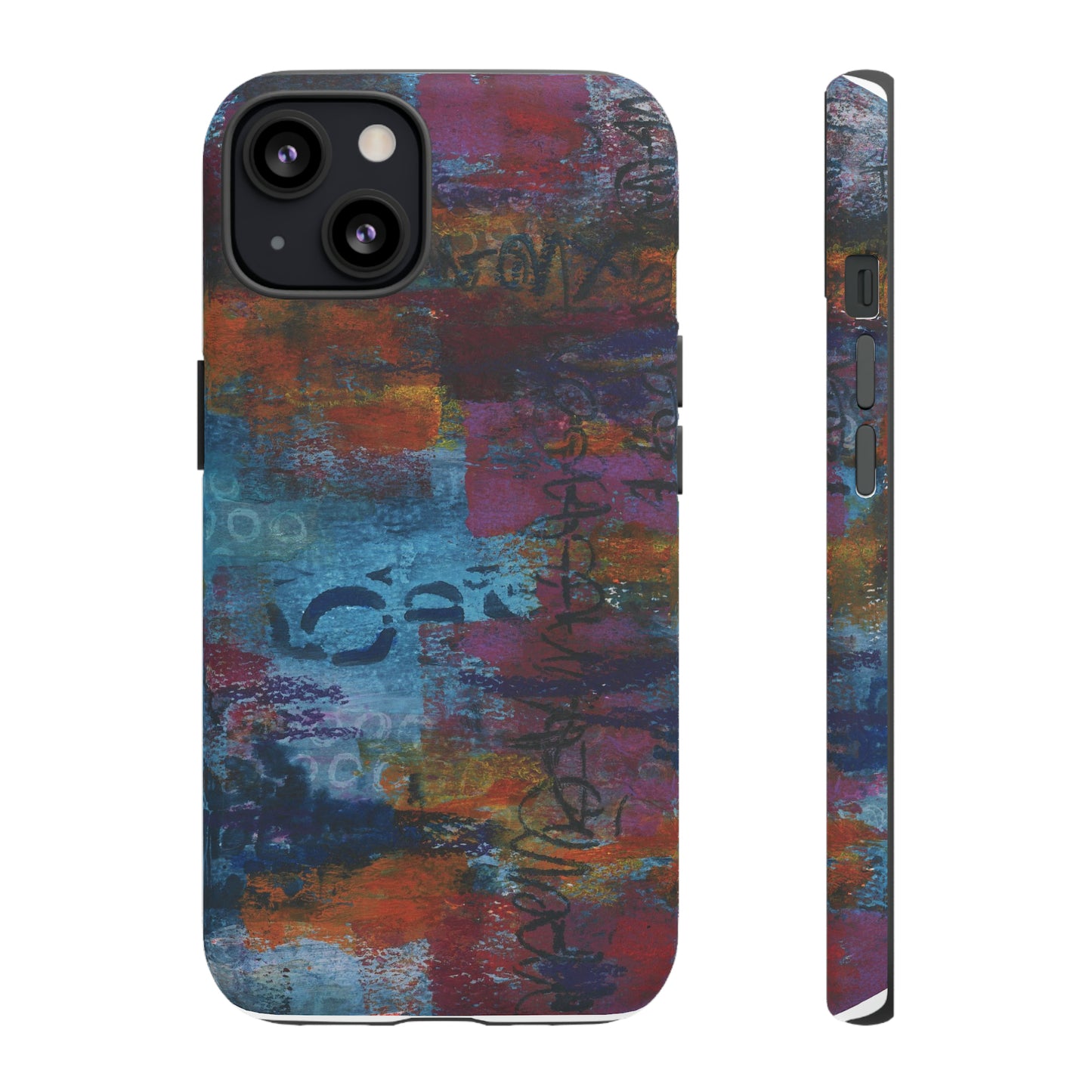 Blue No. 5. Tough Cases for iPhone models 12 through 15.