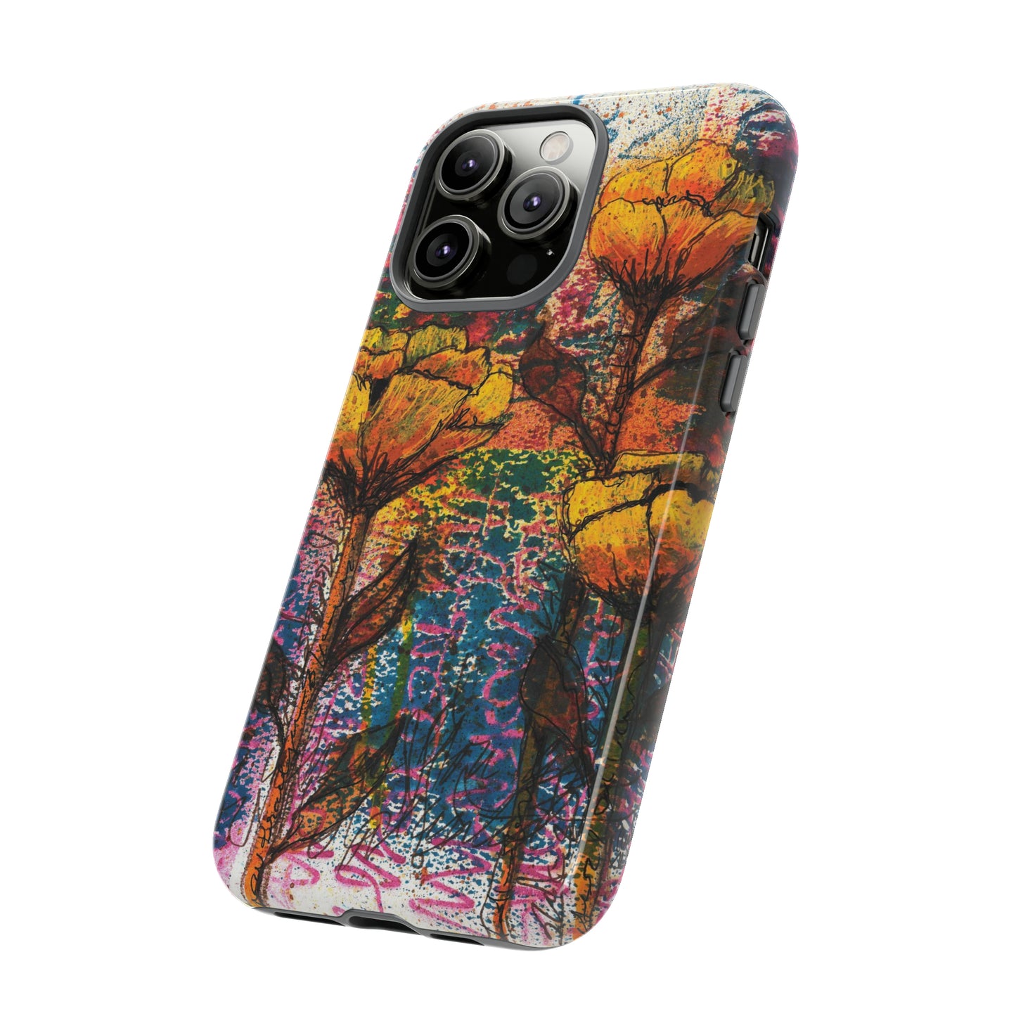 Braelyn's Flowers iPhone Case