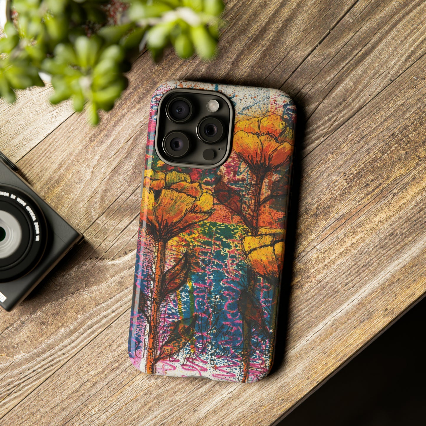 Braelyn's Flowers iPhone Case