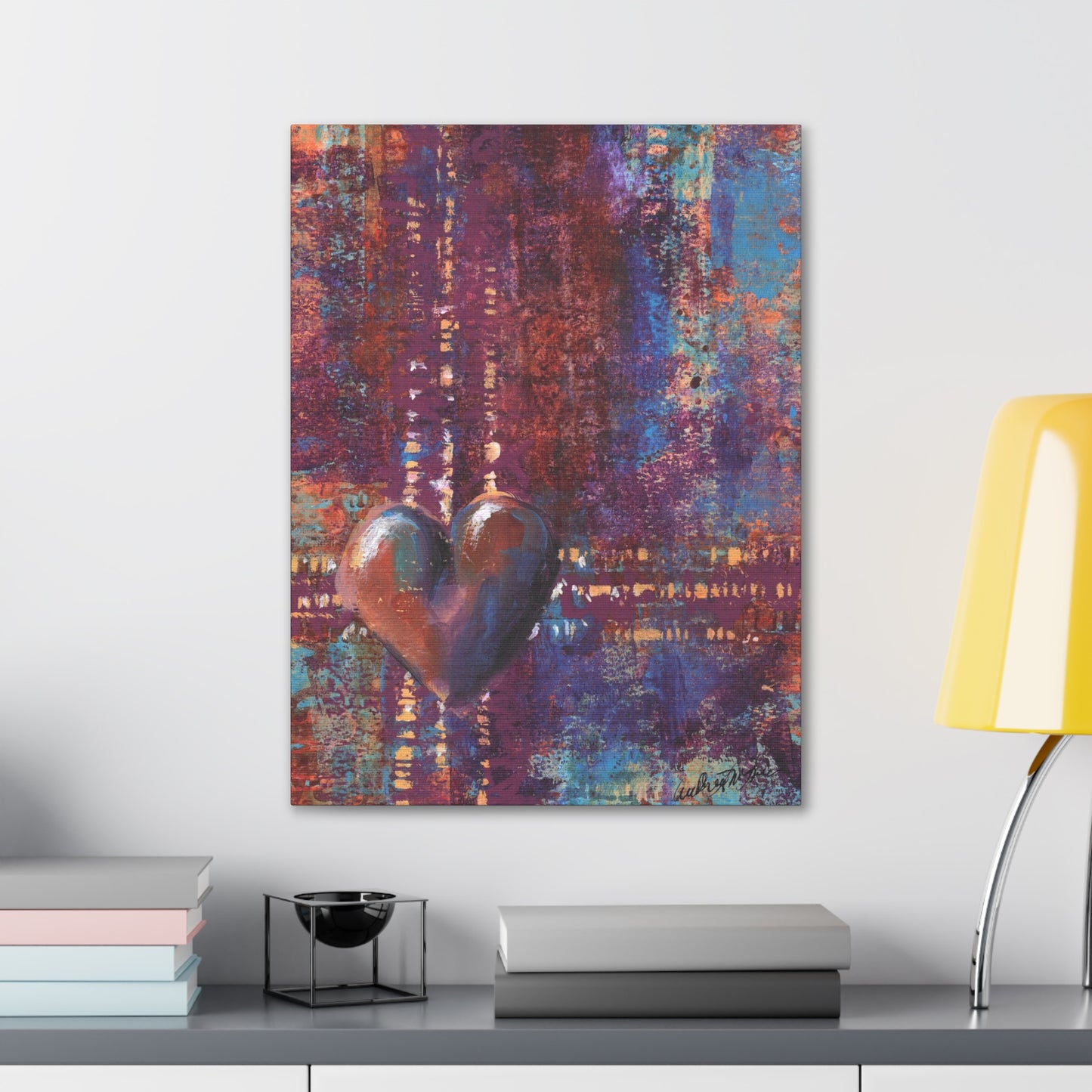 Love by Andrea McLester. Print on gallery wrapped canvas.
