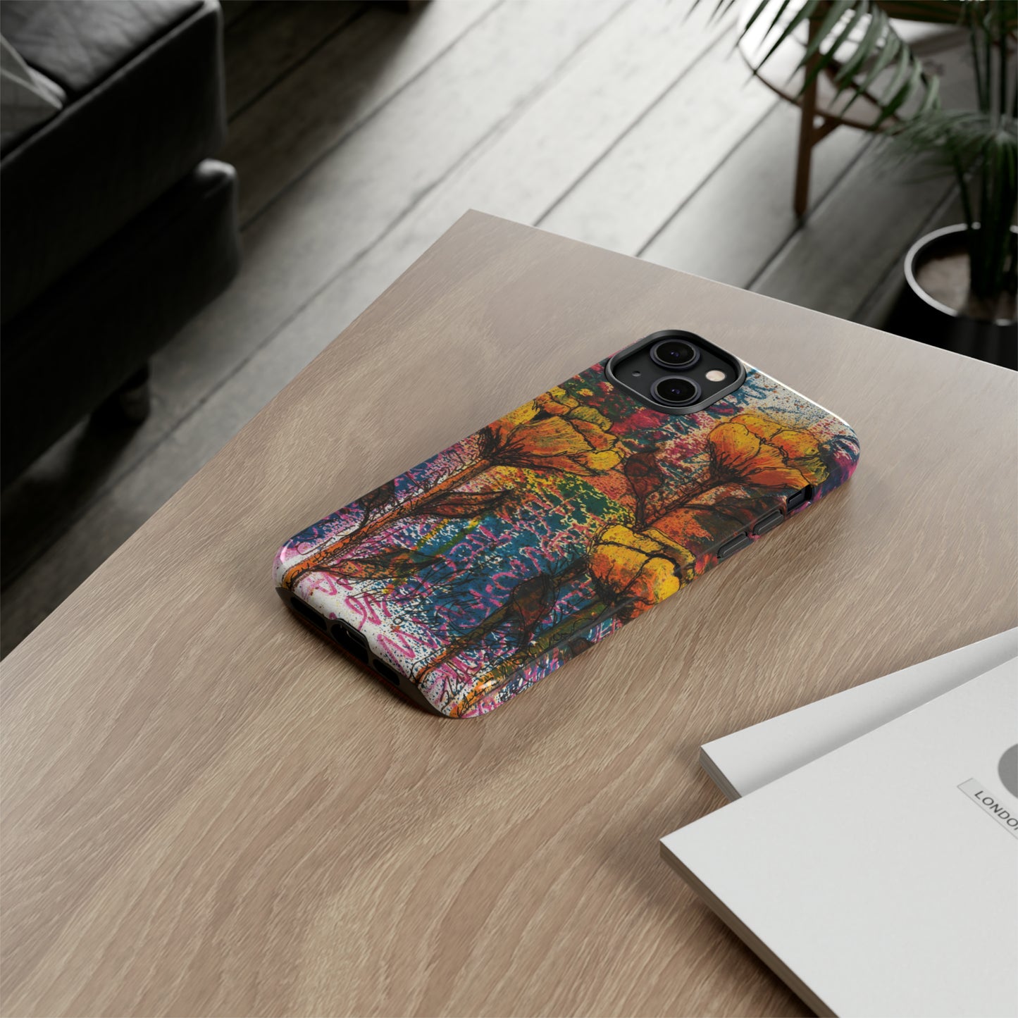 Braelyn's Flowers iPhone Case