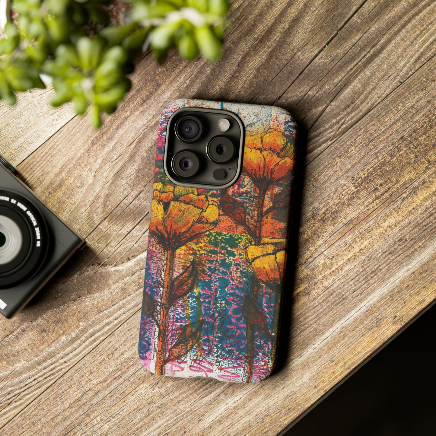 Braelyn's Flowers iPhone Case