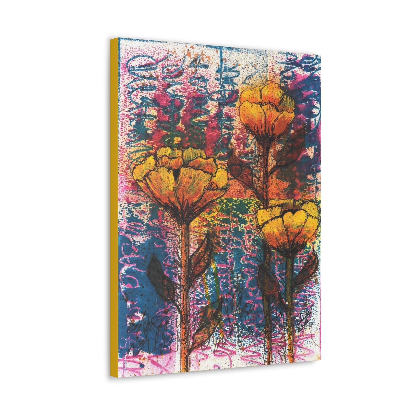 Braelyn's Flowers Canvas Print