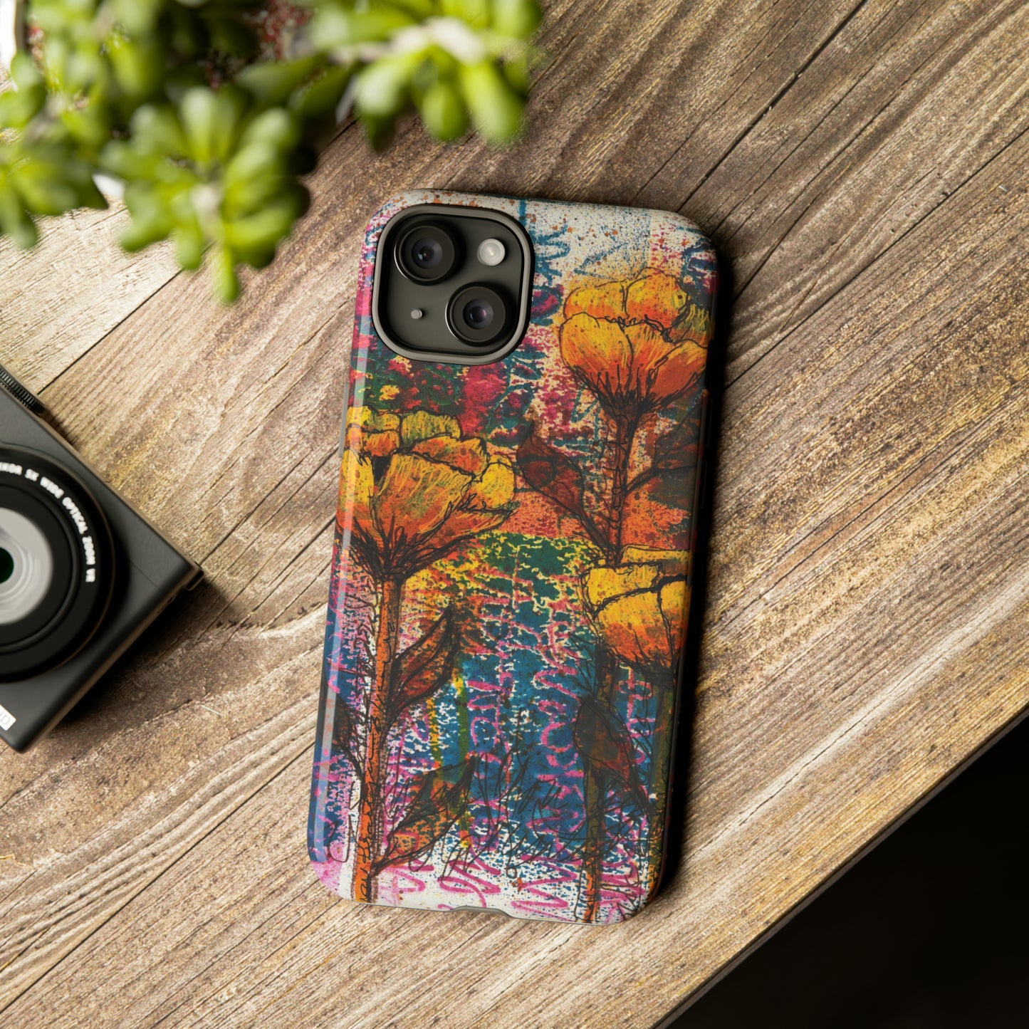 Braelyn's Flowers iPhone Case