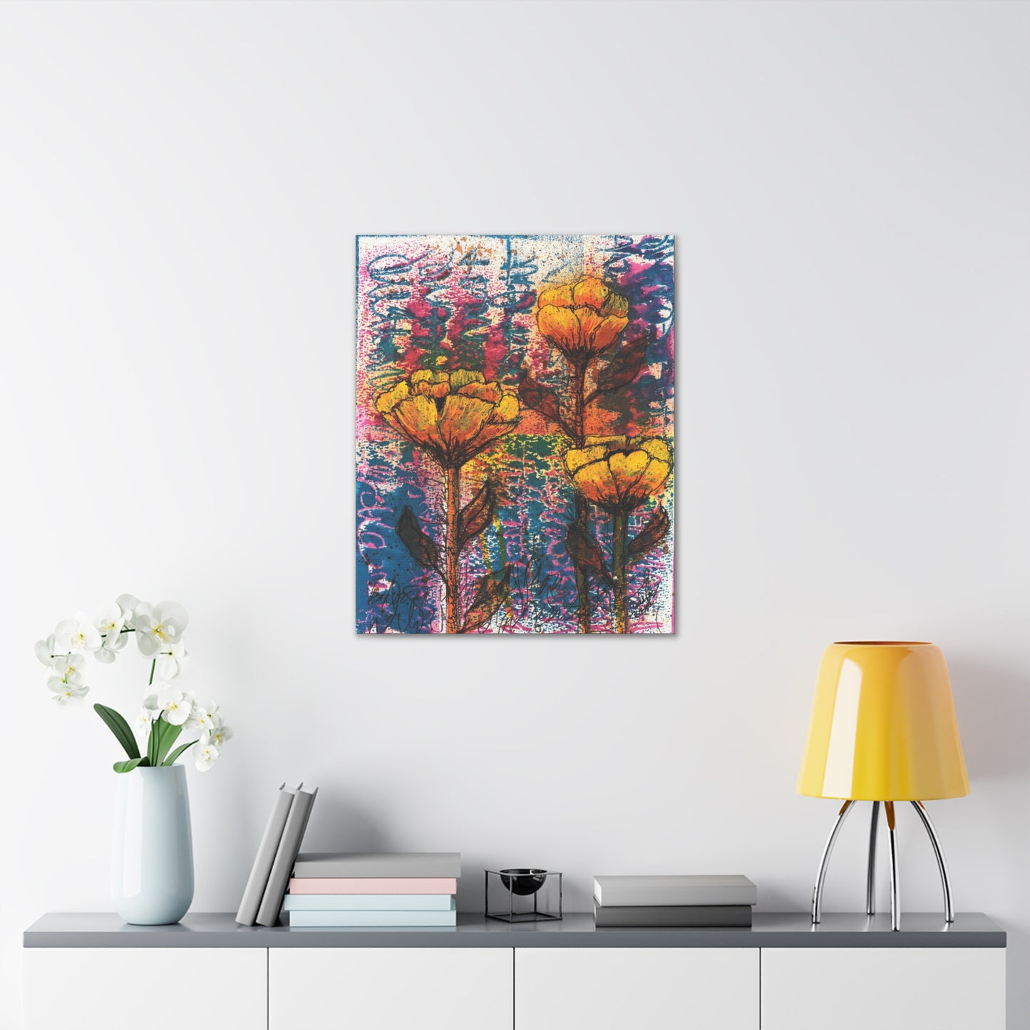 Braelyn's Flowers Canvas Print