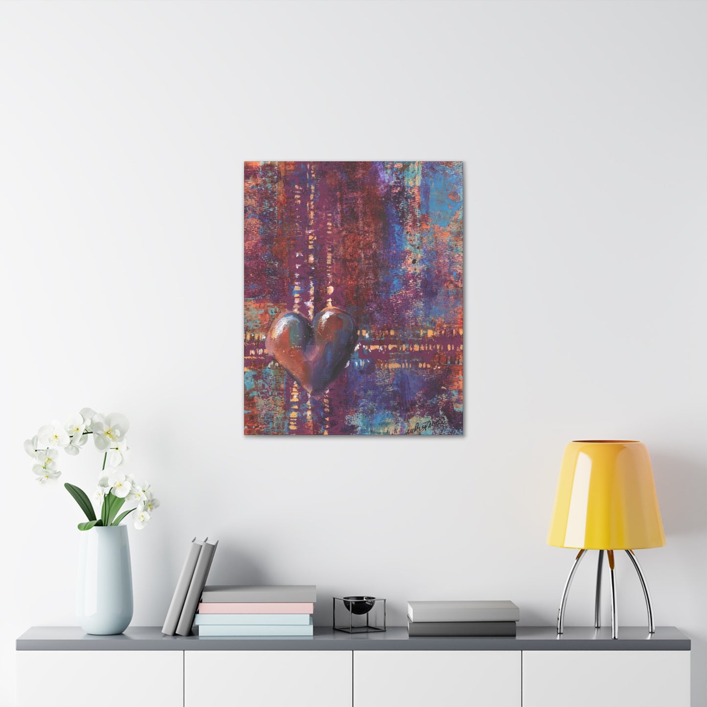 Love by Andrea McLester. Print on gallery wrapped canvas.