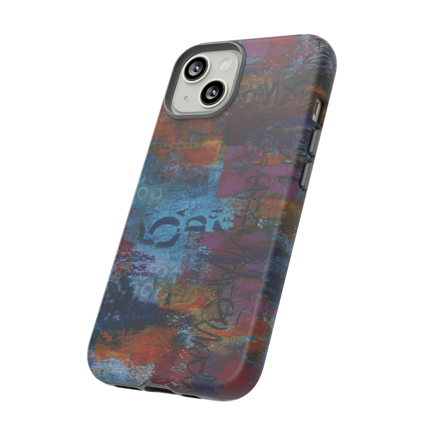 Blue No. 5. Tough Cases for iPhone models 12 through 15.