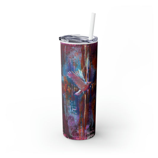 Peace Tumbler with Straw, 20oz