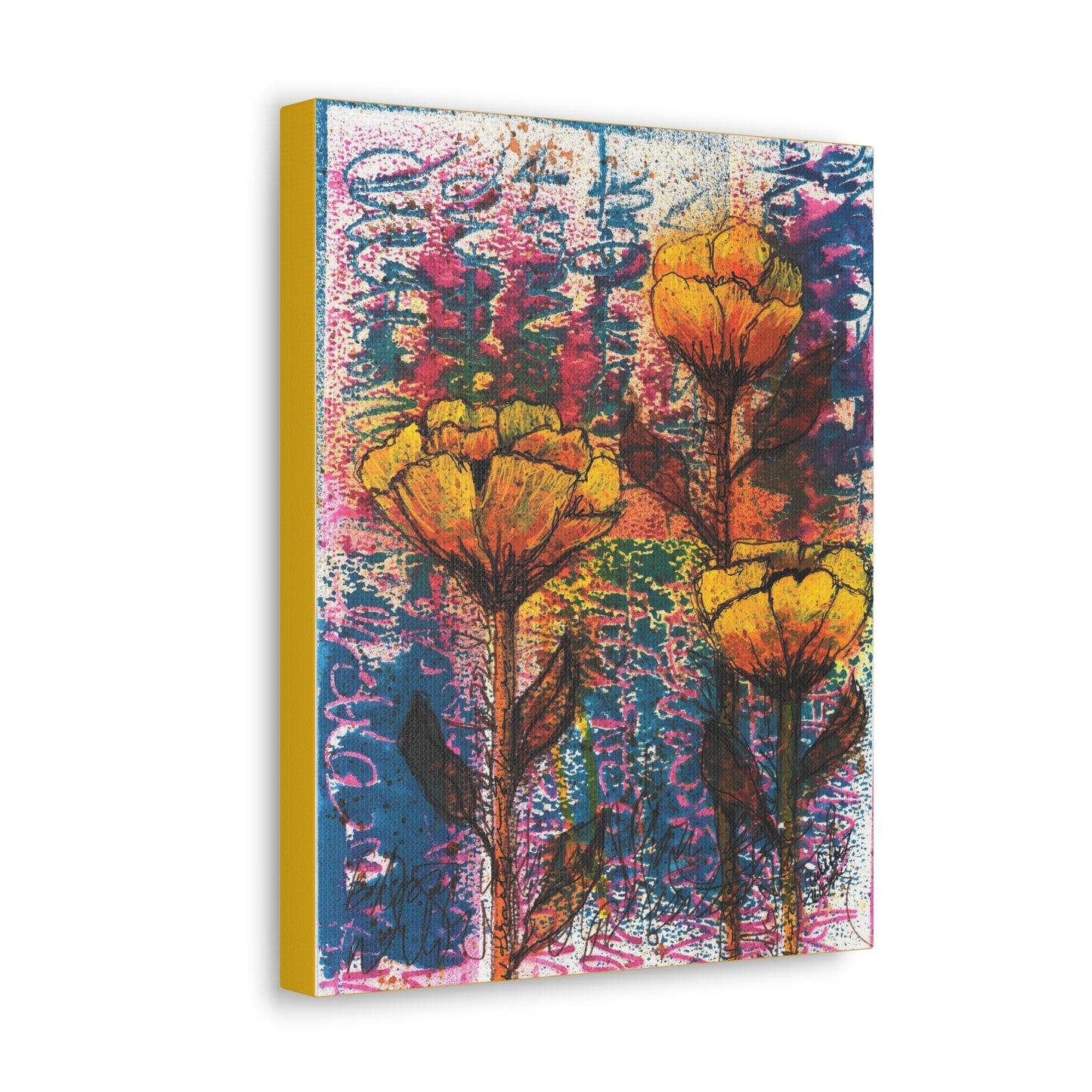 Braelyn's Flowers Canvas Print