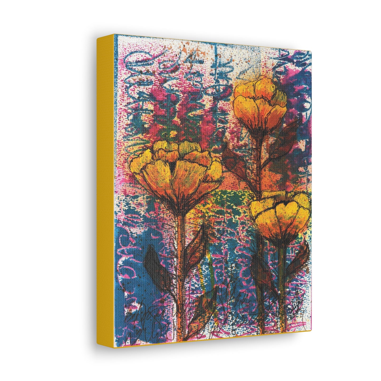 Braelyn's Flowers Canvas Print