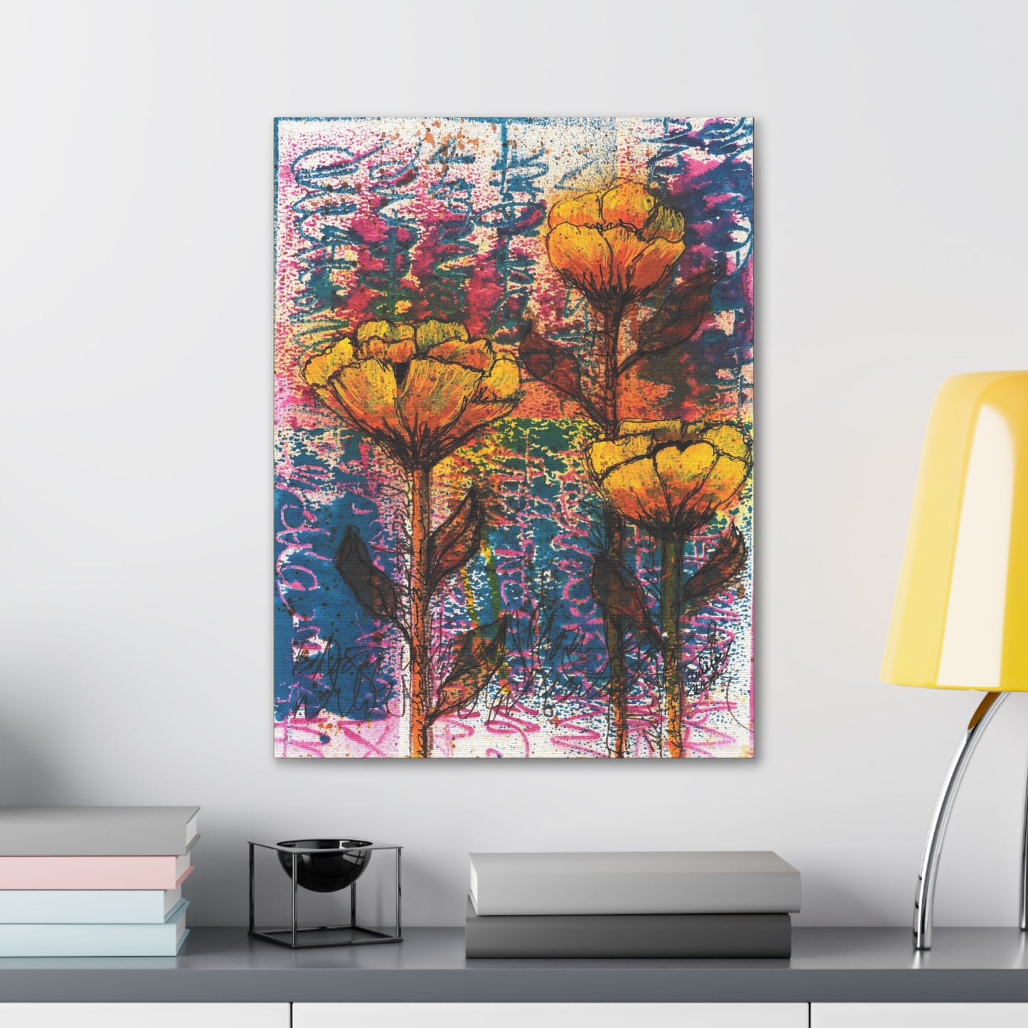 Braelyn's Flowers Canvas Print
