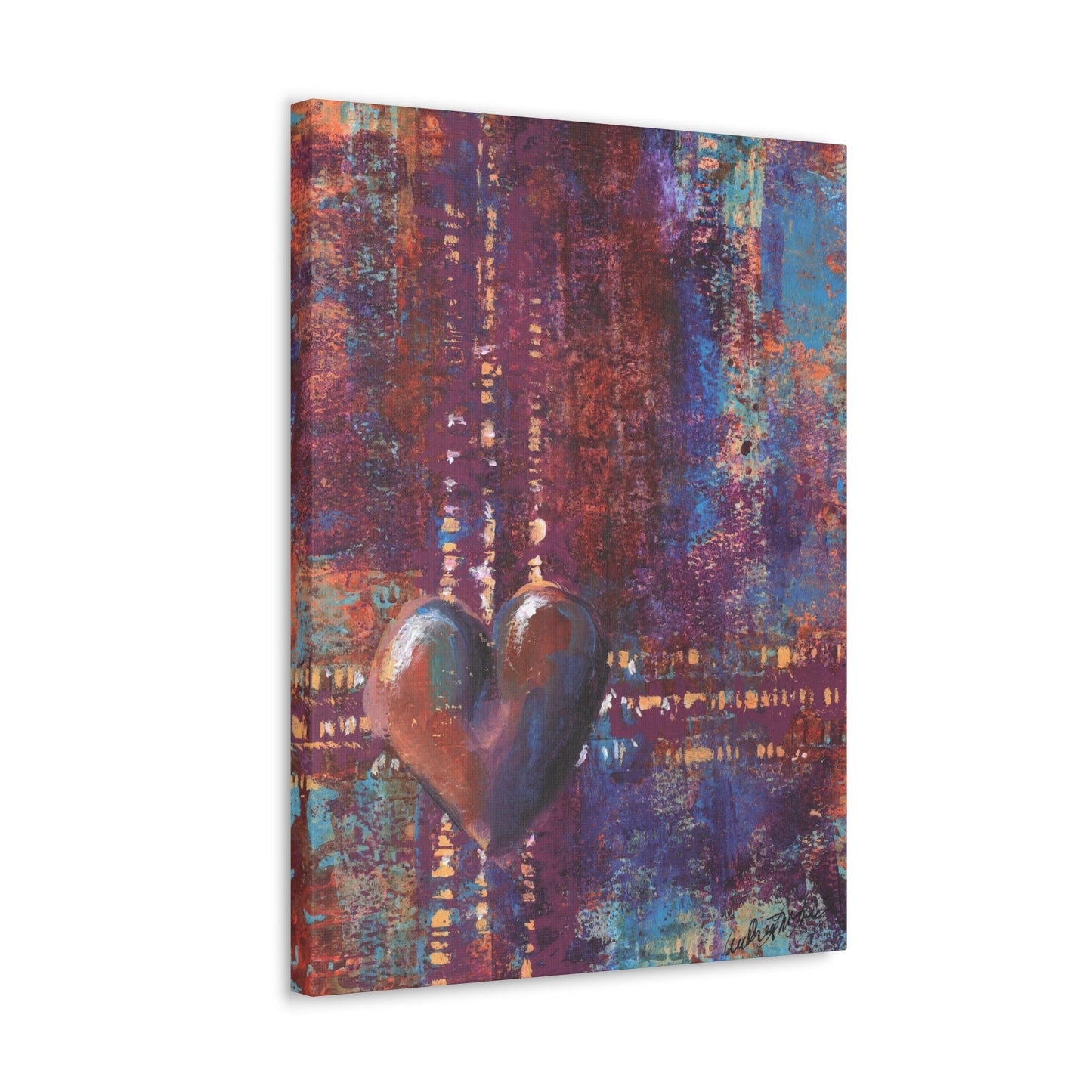 Love by Andrea McLester. Print on gallery wrapped canvas.