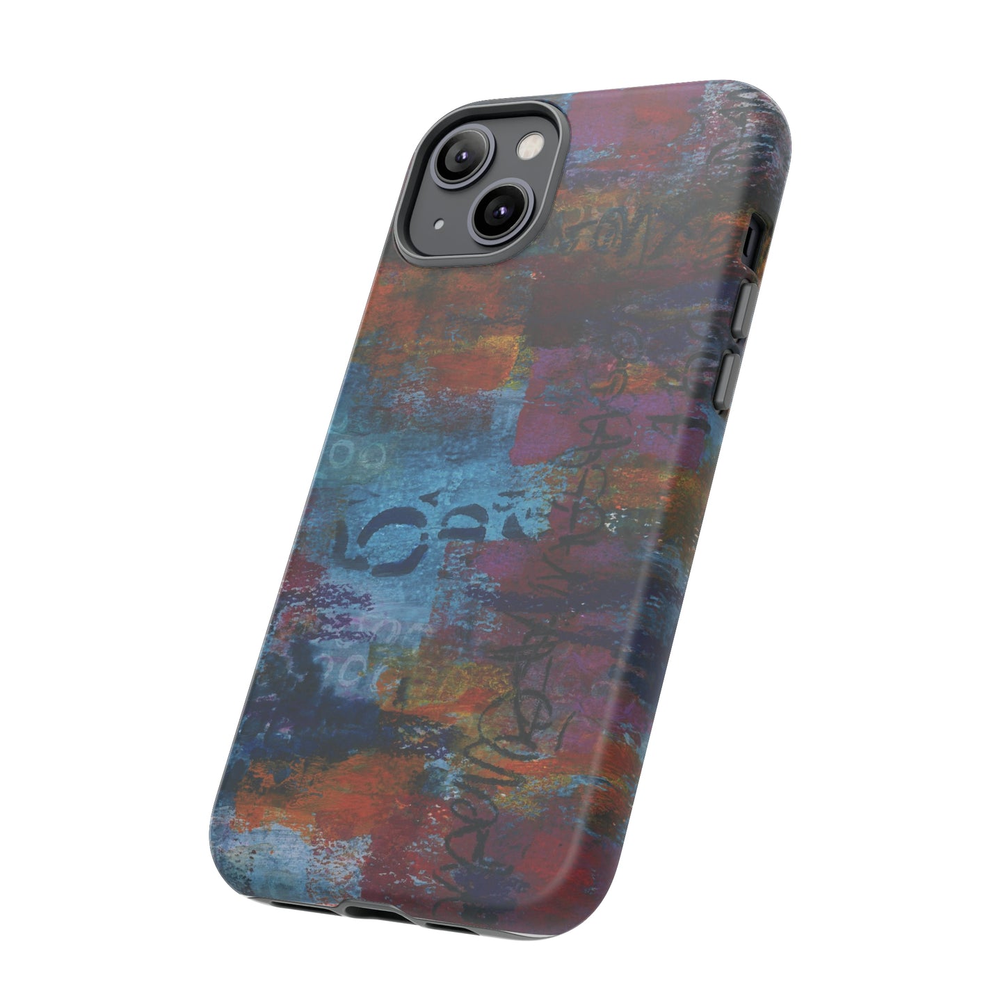 Blue No. 5. Tough Cases for iPhone models 12 through 15.