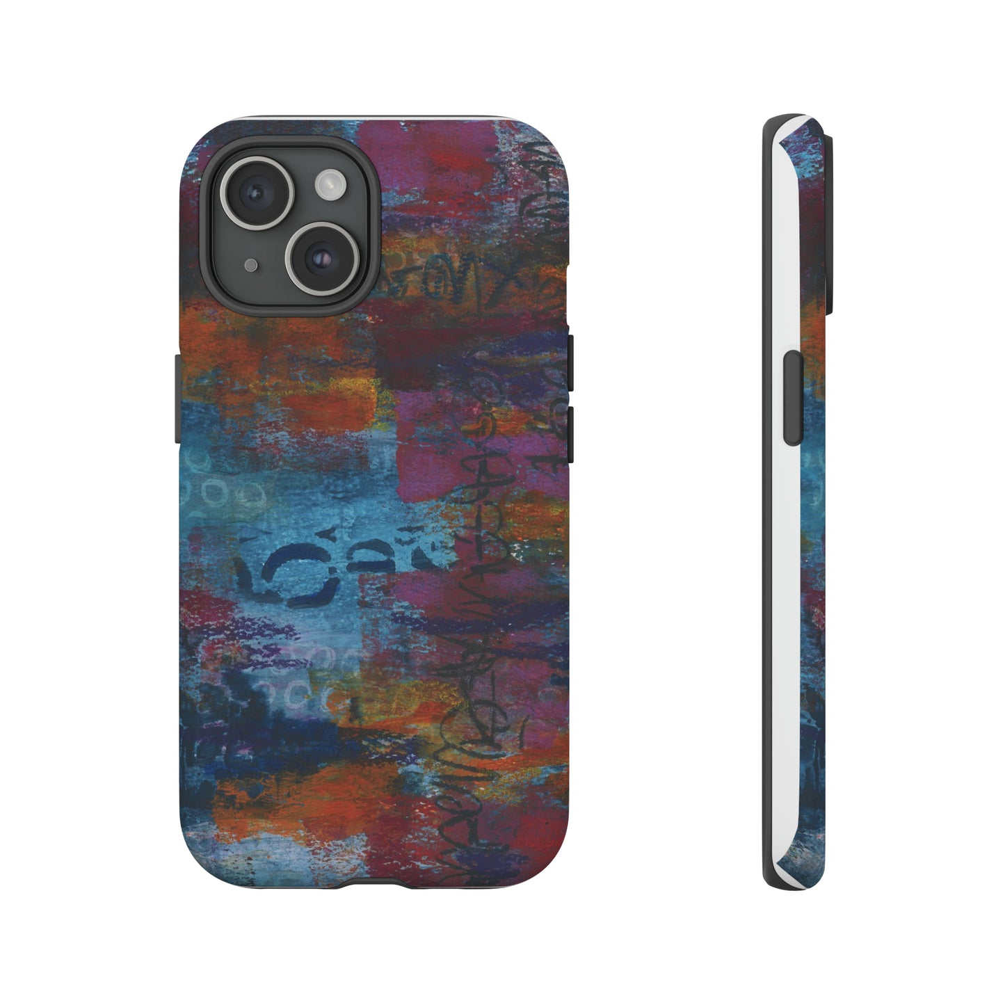 Blue No. 5. Tough Cases for iPhone models 12 through 15.