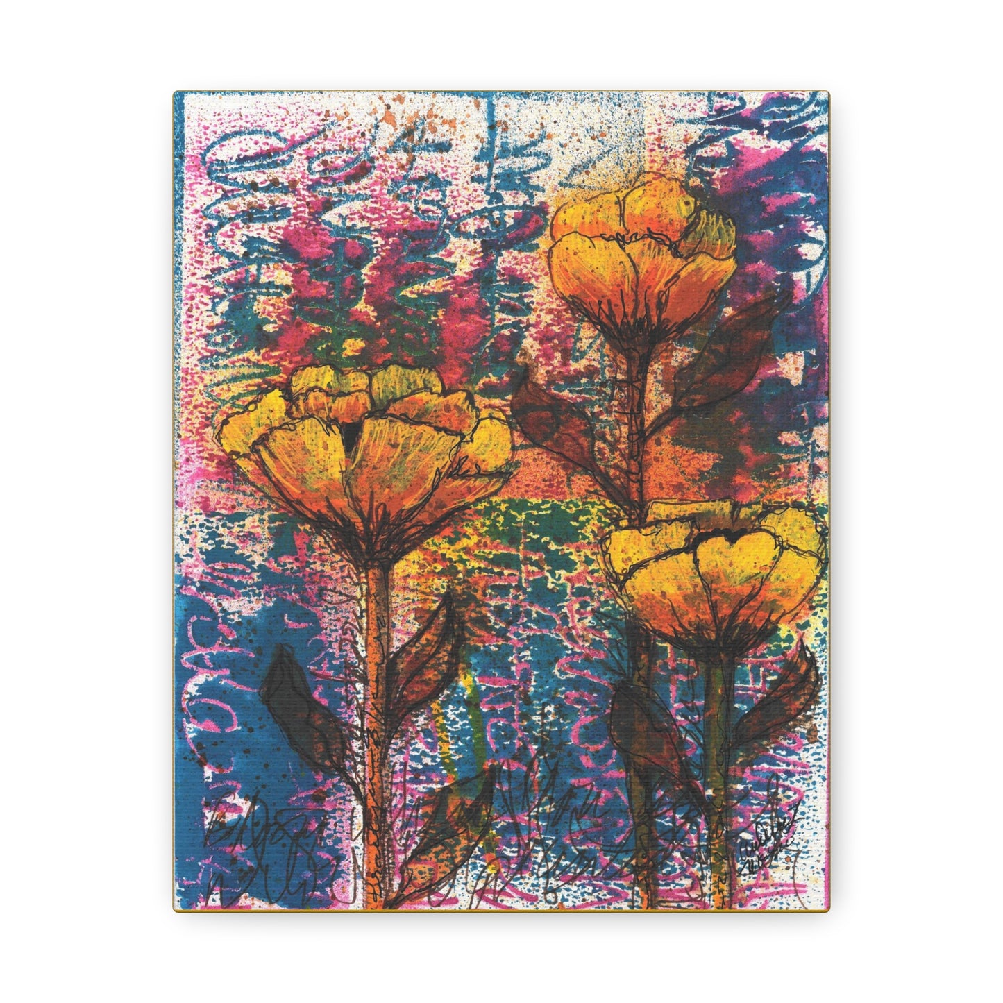 Braelyn's Flowers Canvas Print