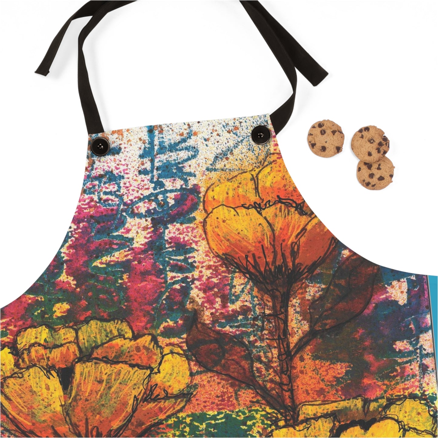 Braelyn's Flowers Apron