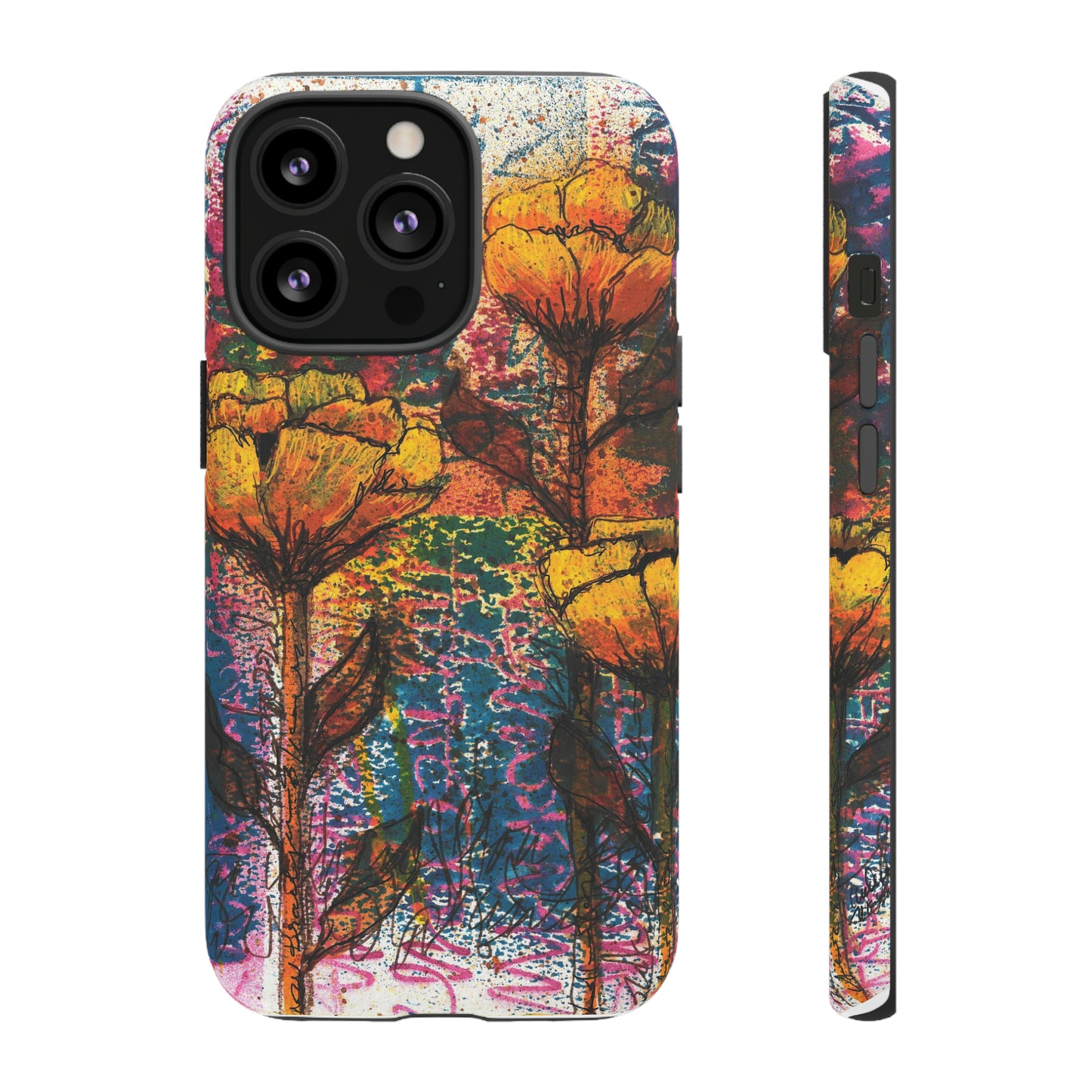 Braelyn's Flowers iPhone Case