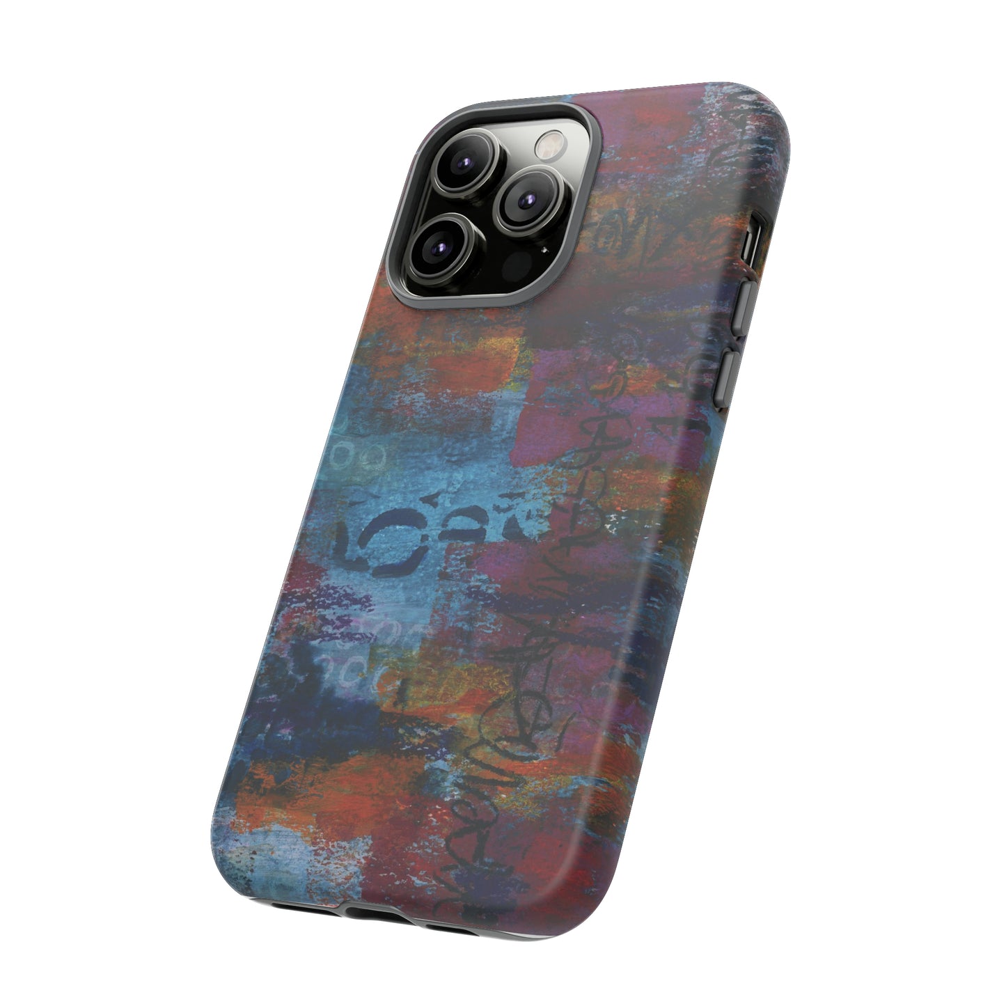 Blue No. 5. Tough Cases for iPhone models 12 through 15.